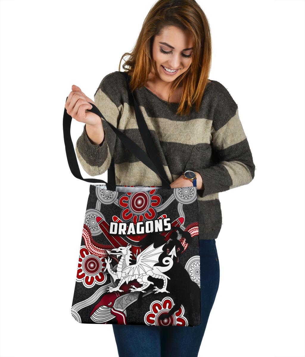 dragons-tote-bag-st-george-indigenous-black
