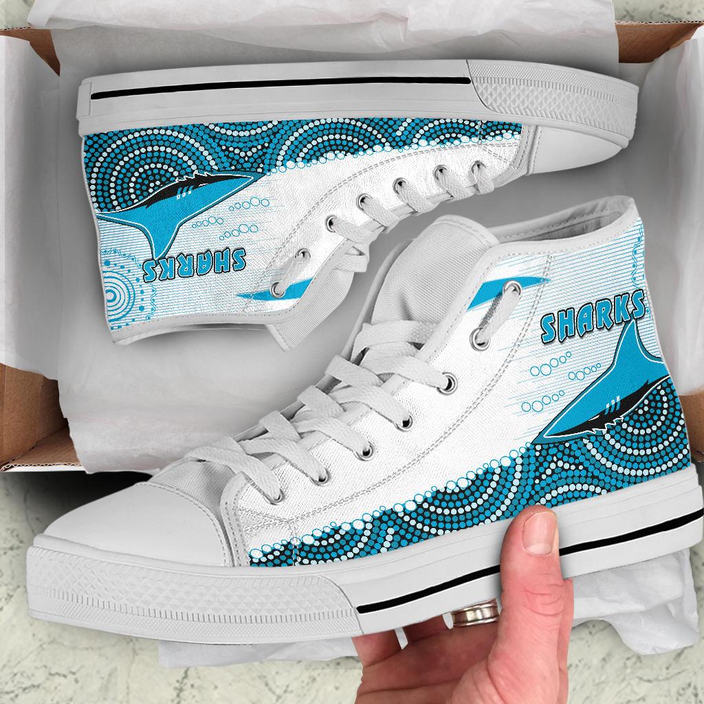 sharks-high-top-shoe-cronulla-indigenous-unique