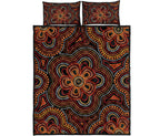 aboriginal-quilt-bed-set-aboriginal-dot-painting-flowers-style-ver02