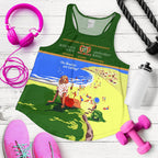 Racerback Tank - Queensland Tank Top Vintage Poster - Women - Vibe Hoodie