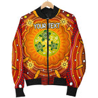 custom-text-aboriginal-womens-bomber-jackets-turtle-circle-dot-painting-art