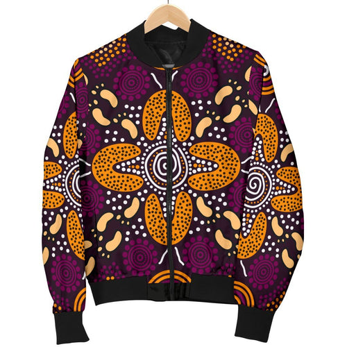 aboriginal-mens-bomber-jacket-flowers-dot-panting-art
