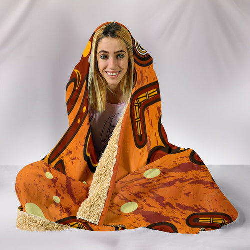 aboriginal-hooded-blanket-baby-kangaroo-and-dot-painting-patterns