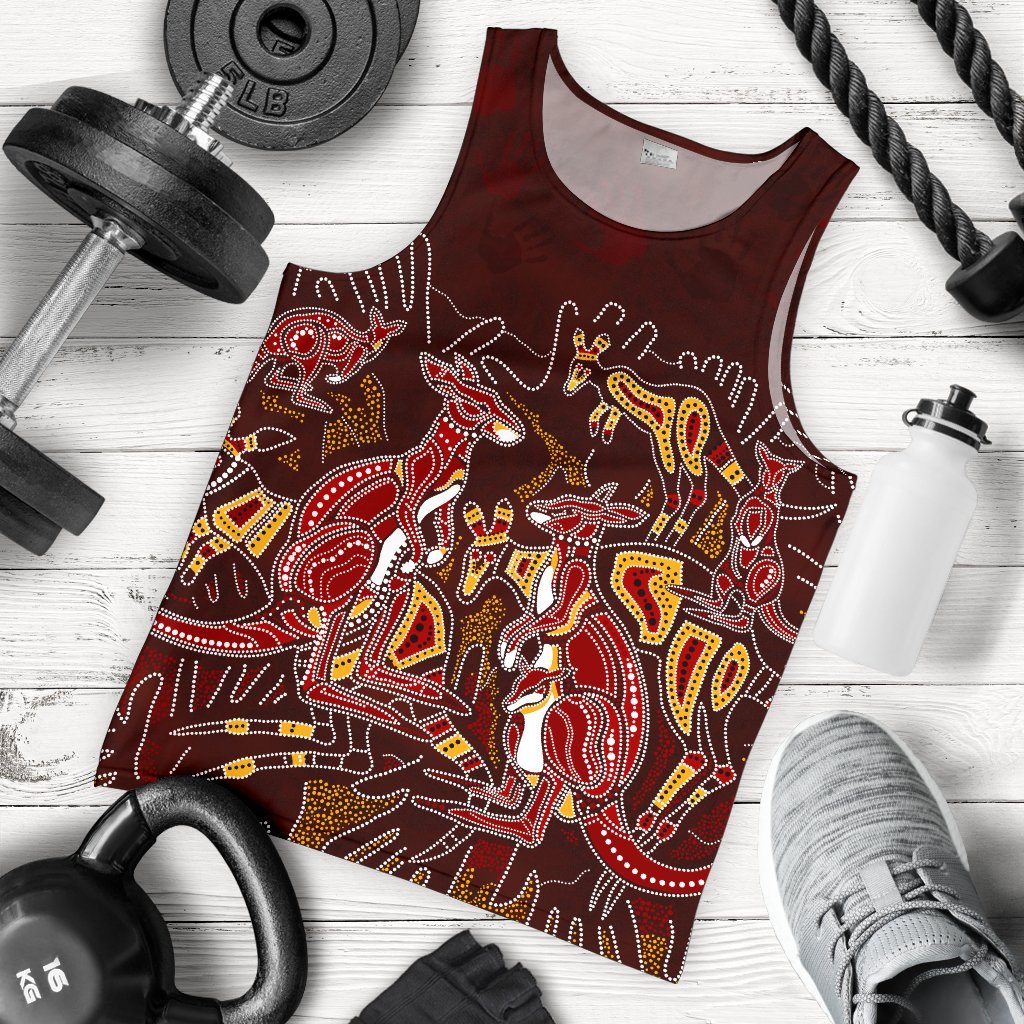 aboriginal-mens-tank-top-kangaroo-family-with-hand-art