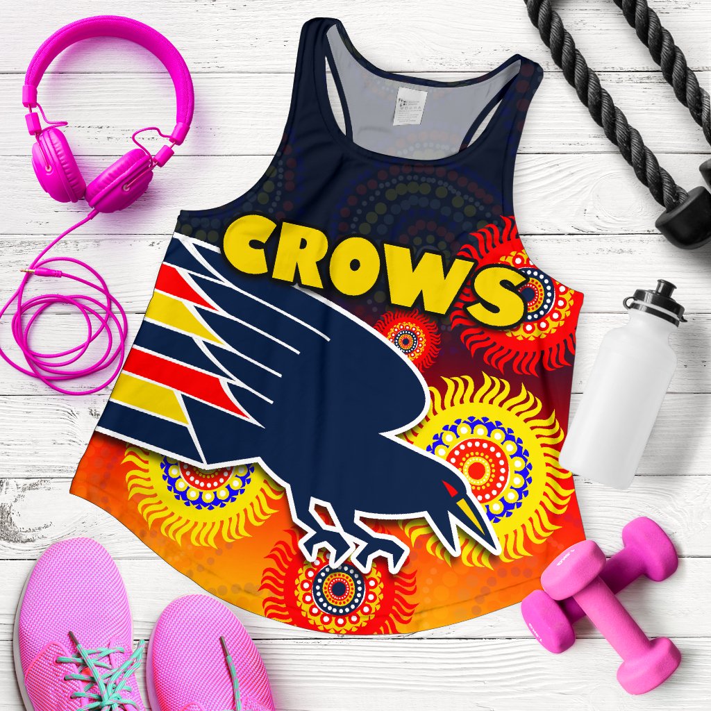 Adelaide Crows Special Style Women's Racerback Tank - Vibe Hoodie