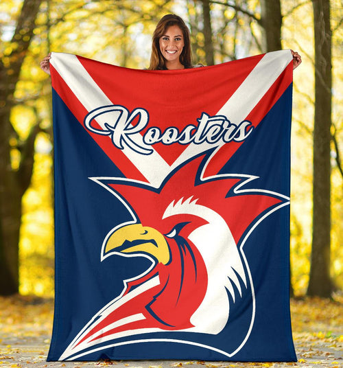 australia-roosters-premium-blanket