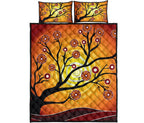 aboriginal-quilt-bed-set-tree-in-spring-season