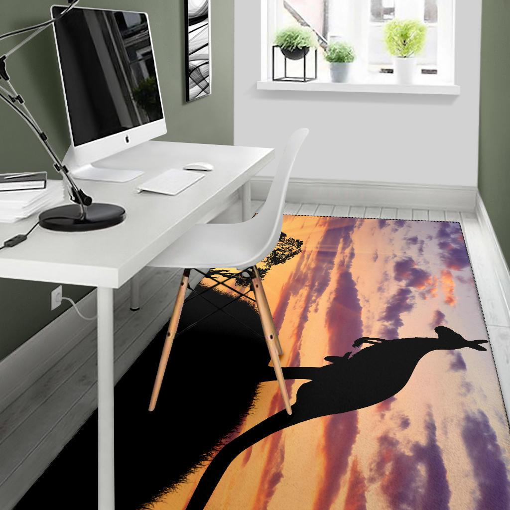 area-rug-kangaroo-rug-sunset