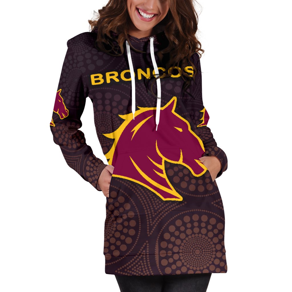 brisbane-women-hoodie-dress-broncos-simple-indigenous
