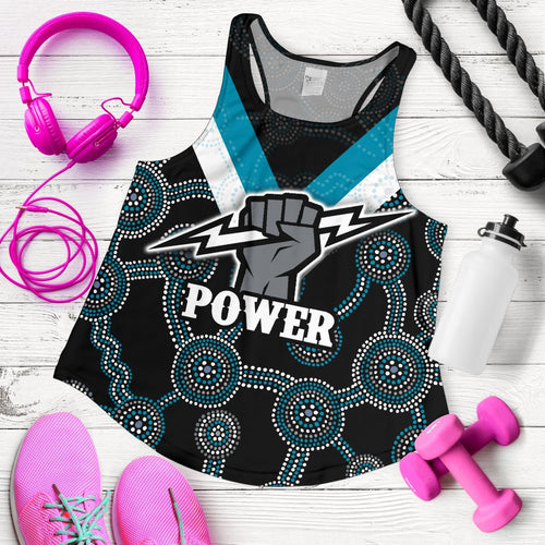 Port Adelaide Women Racerback Tank Power - Vibe Hoodie