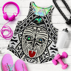 Integrity Maori Ta Moko Women Racerback Tank Kiwi and Paua - Vibe Hoodie