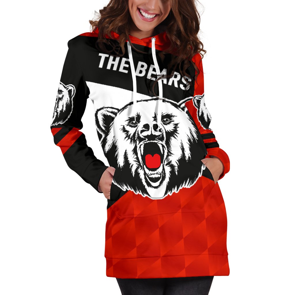 north-sydney-women-hoodie-dress-the-bears-sporty-style