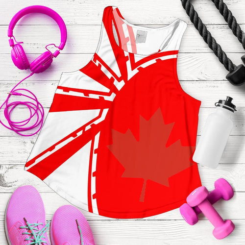 Canada Tank Top For Women Premium Style - Vibe Hoodie
