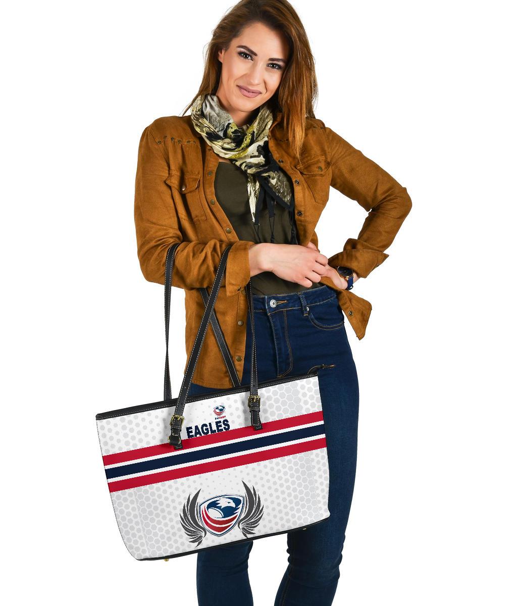 usa-rugby-large-leather-tote-eagles-simple-style-white