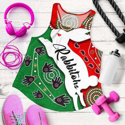Rabbitohs Forever Women Racerback Tank Indigenous - Vibe Hoodie