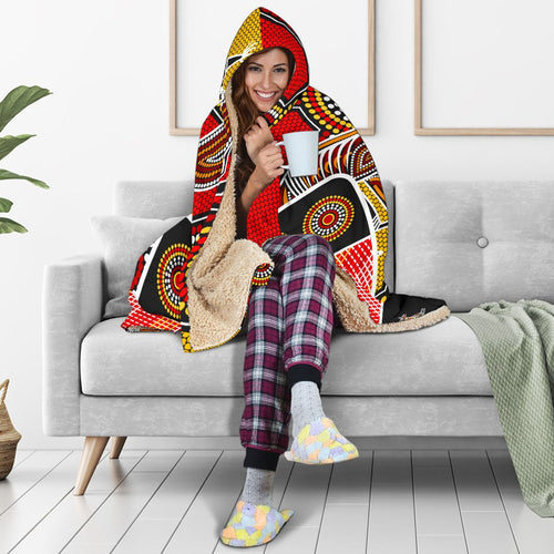 aboriginal-hooded-blanket-kangaroo-dot-painting-patterns