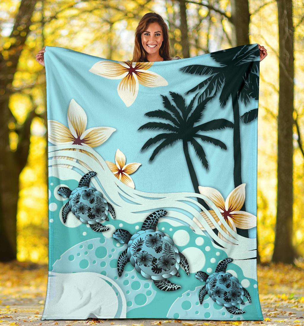 new-zealand-premium-blanket-blue-turtle-hibiscus