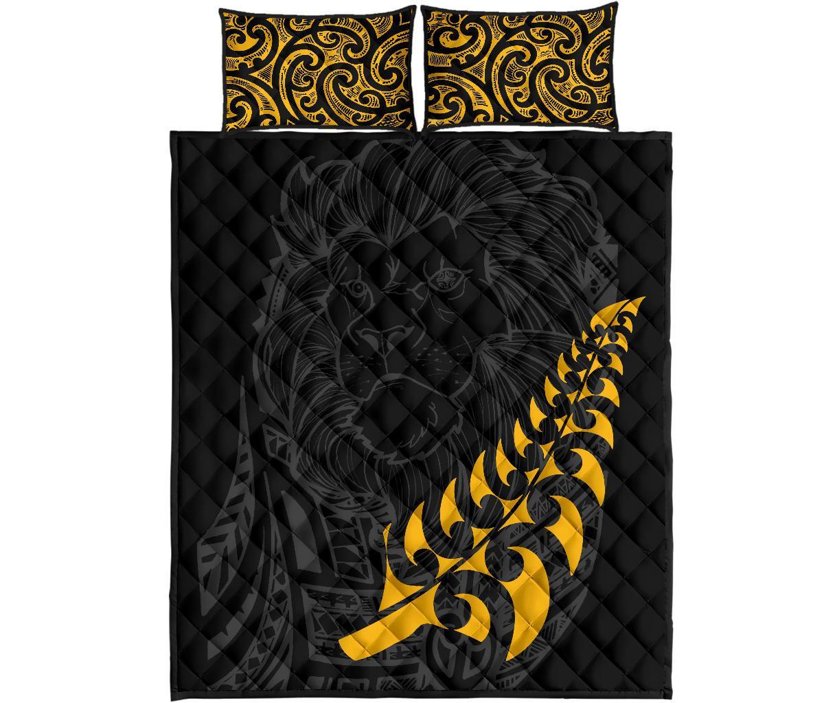 new-zealand-maori-lion-rugby-quilt-bed-set-1