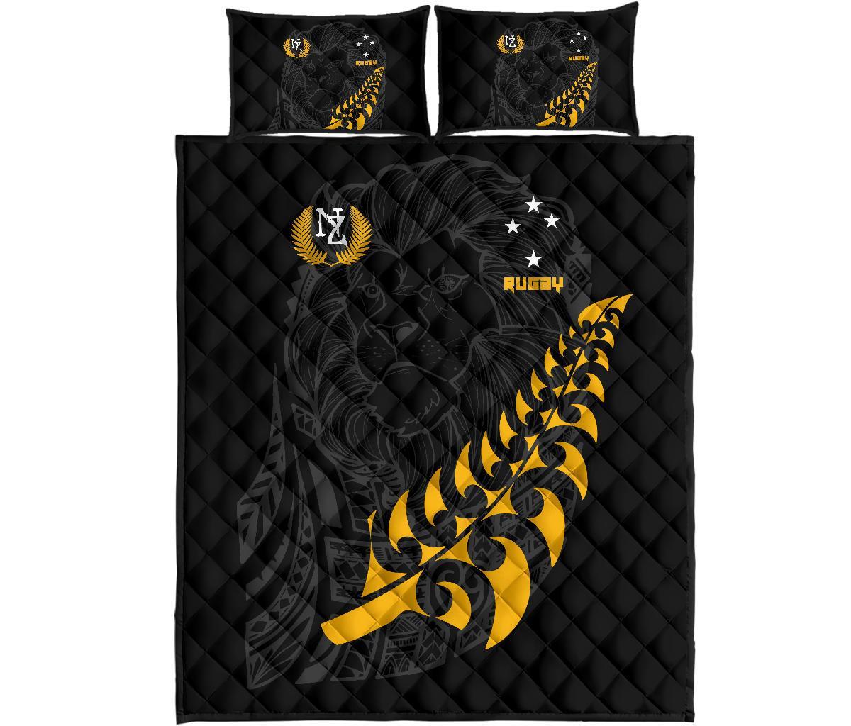 new-zealand-maori-lion-rugby-quilt-bed-set