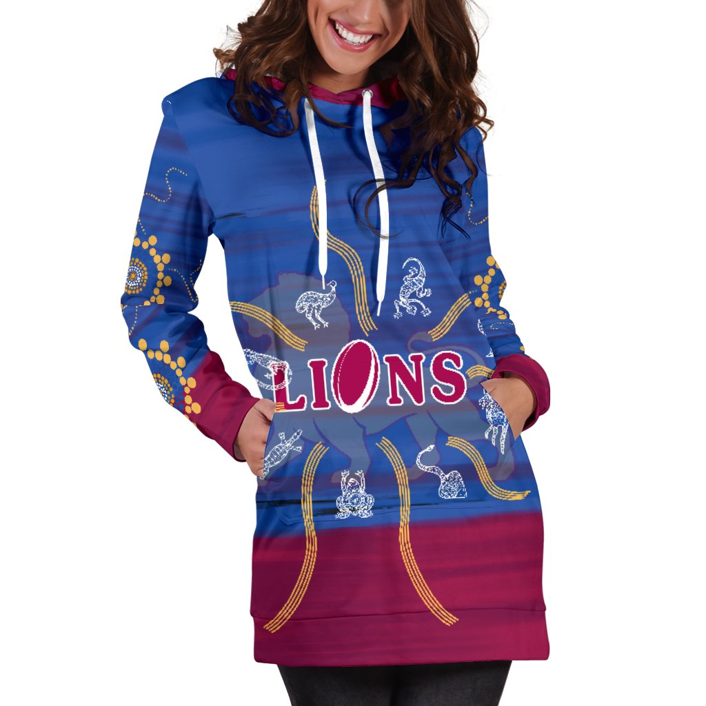 brisbane-womens-hoodie-dress-proud-lions-simple