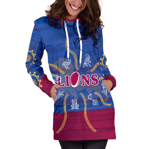 brisbane-womens-hoodie-dress-proud-lions-simple