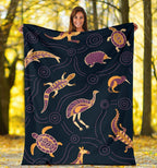premium-blanket-indigenous-animals-patterns