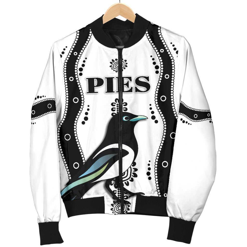 collingwood-women-bomber-jacket-pies-indigenous-white