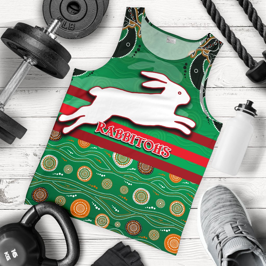 rabbitohs-men-tank-top-indigenous-green