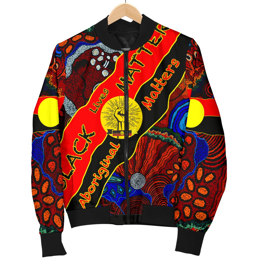 bomber-jacket-black-live-matter-aboriginal-patterns