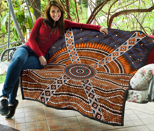 premium-quilts-aboriginal-dot-painting-quilts-ver01