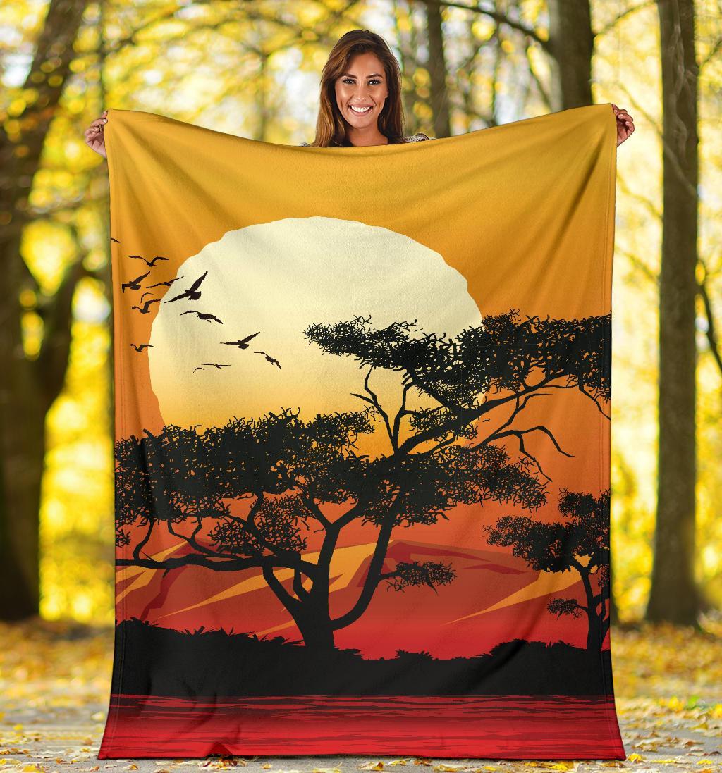 premium-blanket-sunset-and-tree-in-australia