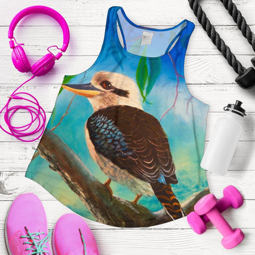 Kookaburra women's Racerback Tank - Australia Kookaburra - Vibe Hoodie