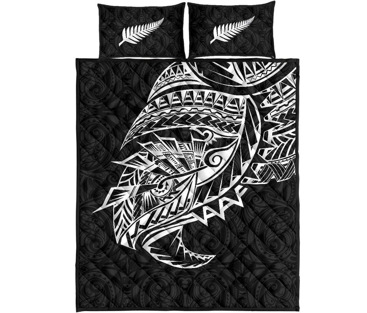maori-tattoo-quilt-bed-set-polynesian-style-black