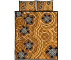 aboriginal-quilt-bed-set-indigenous-turtle-gold-version