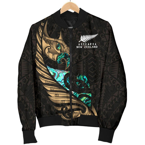 new-zealand-bomber-jacket-for-men-manaia-paua-fern-wing-gold