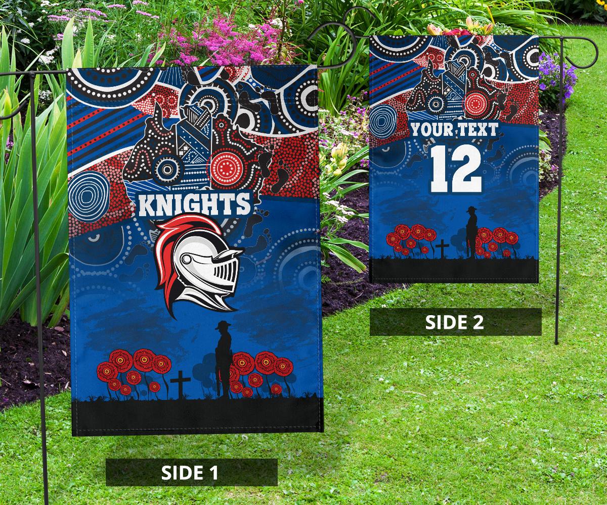 custom-personalised-knights-flag-newcastle-anzac-day-aboriginal