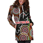 panthers-black-women-hoodie-dress-indigenous-penrith-version