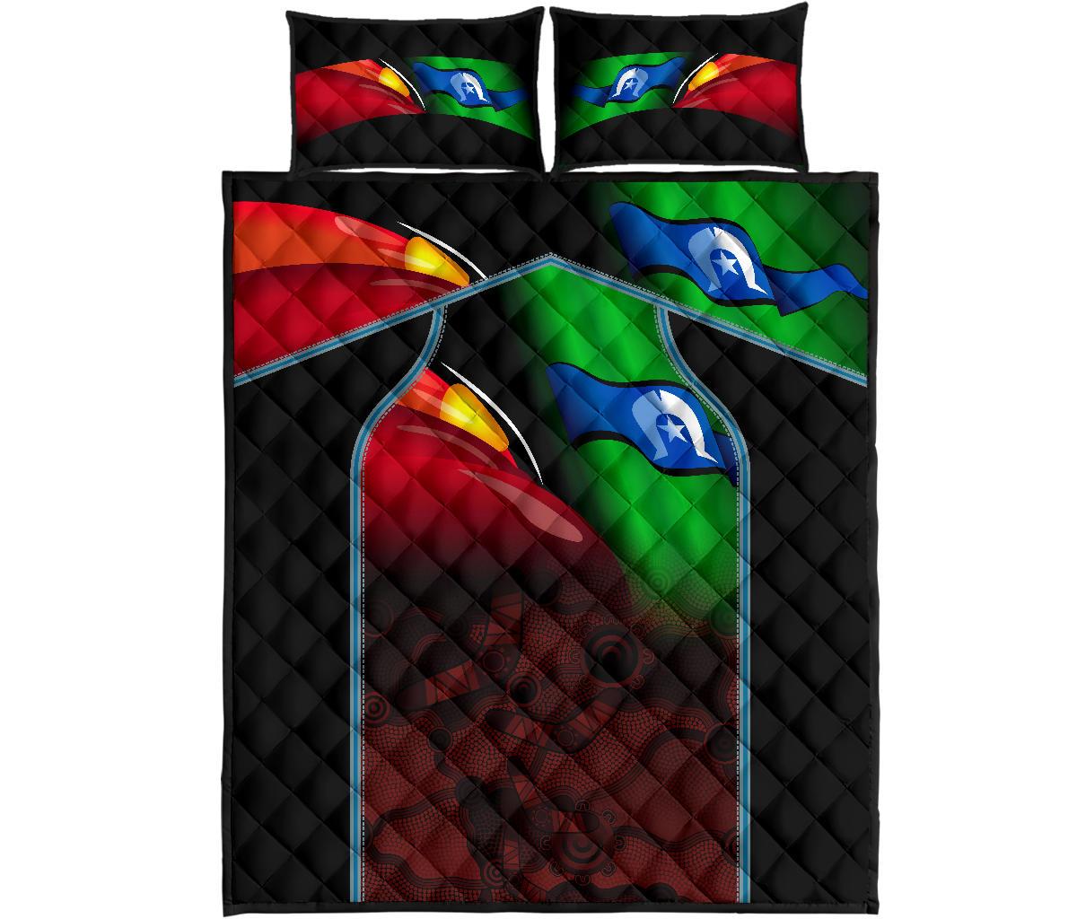 aboriginal-quilt-bed-set-naidoc-week