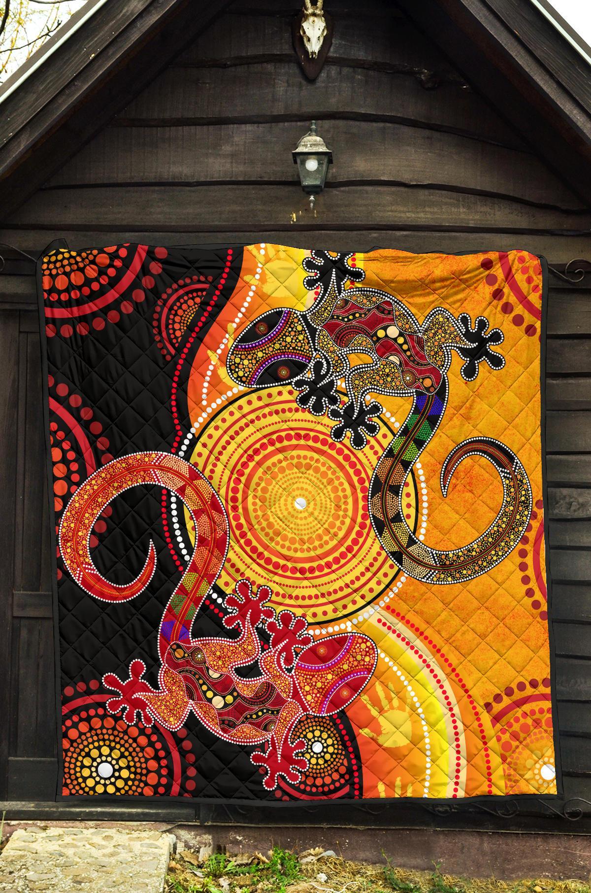 aboriginal-premium-quilt-couple-aboriginal-lizards