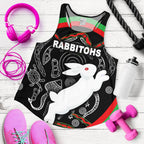 Rabbitohs Women Racerback Tank Indigenous Mystery Vibes - Vibe Hoodie