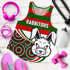 Rabbitohs Indigenous Rugby Women's Racerback Tank - Vibe Hoodie