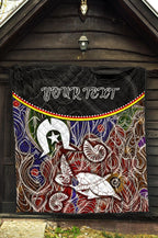 personalised-premium-quilt-aboriginal-dot-in-naidoc-week-style