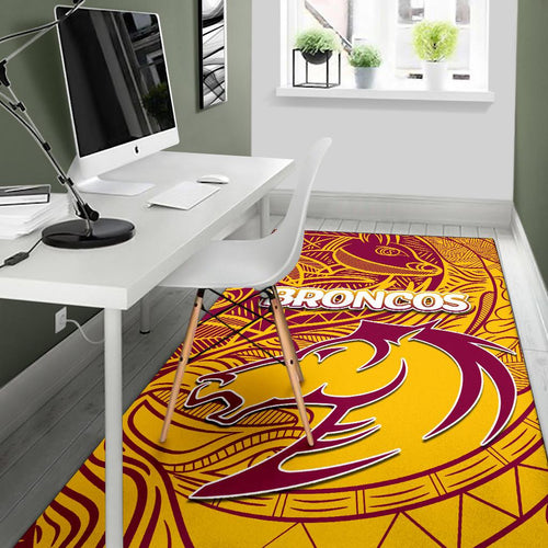 brisbane-broncos-area-rug-tribal-style