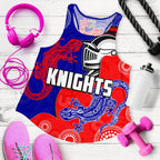 Newcastle Knights Women's Racerback Tank Aboriginal - Vibe Hoodie
