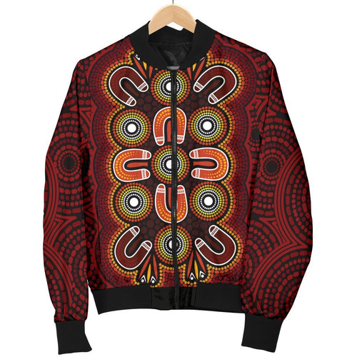 aboriginal-mens-bomber-jacket-aboriginal-dot-painting-flowers-style