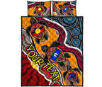 custom-1saustralia-quilt-bed-set-australia-aboriginal-dots-with-turtle-and-naidoc-flags