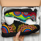 aboriginal-sneakers-flower-dot-painting-blue-dream