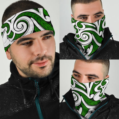 new-zealand-maori-tribal-ornament-bandana-green