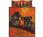 aboriginal-quilt-bed-set-aboriginal-dot-painting-art