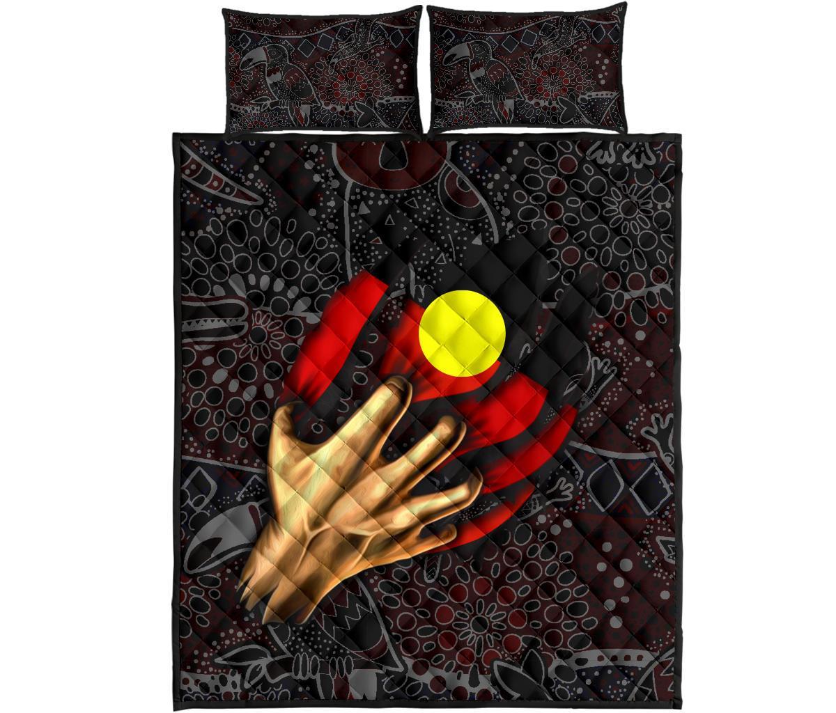 aboriginal-quilt-bed-set-aboriginal-blood-in-me
